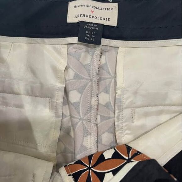 Anthropologie High-Rise Ankle Pants Size 10 - Picture 2 of 5